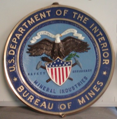 Department of Interior Seal / Bureau of Mines